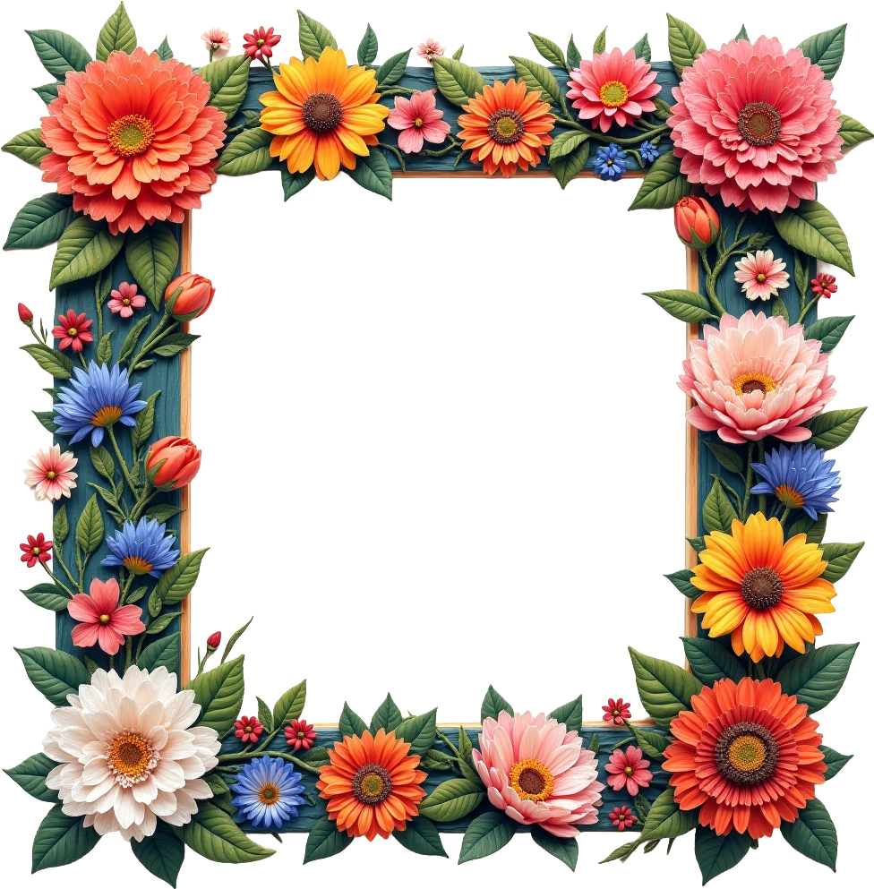 Floral Frame